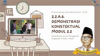 Demonstrasi Kontekstual Modul 2.2 Sd Kelas 5